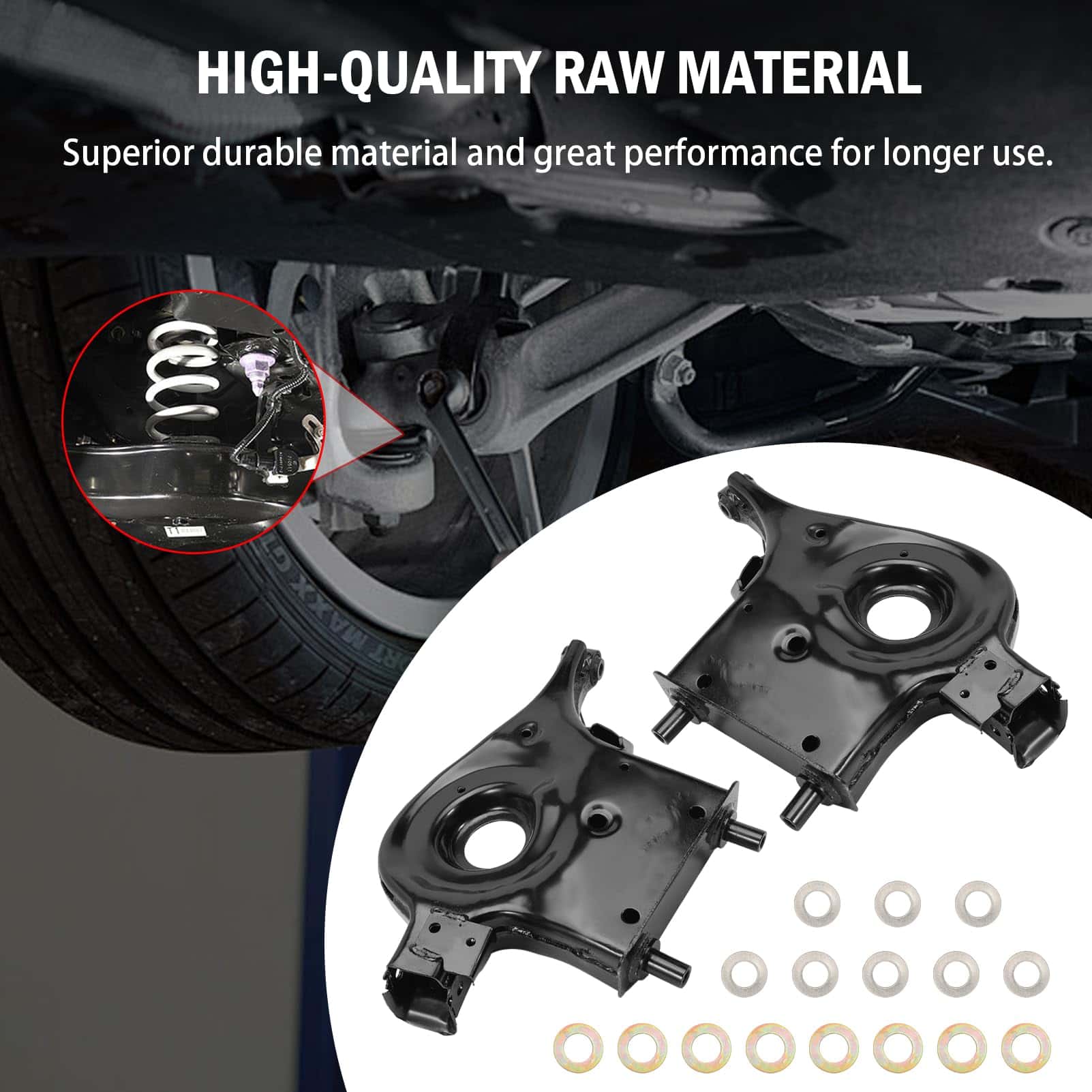 Kit de Brazo de Control de Suspensión Trasero Inferior para - Imagen 6