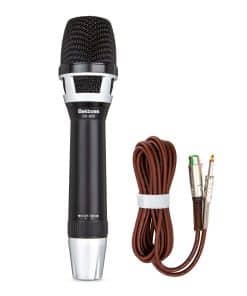 Micrófono dinámico BEKBOES Singing Machine para karaoke con
