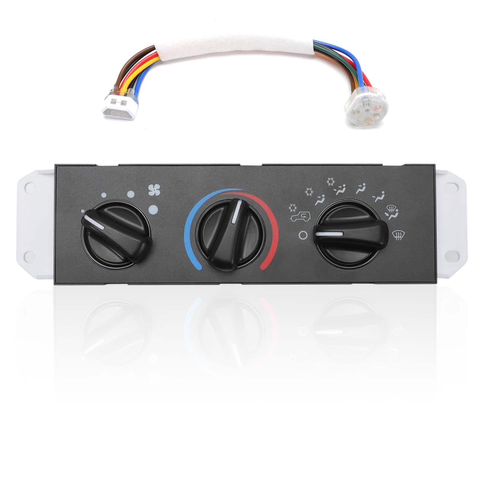 Panel de control de clima HVAC para Wrangler TJ 1999 2000