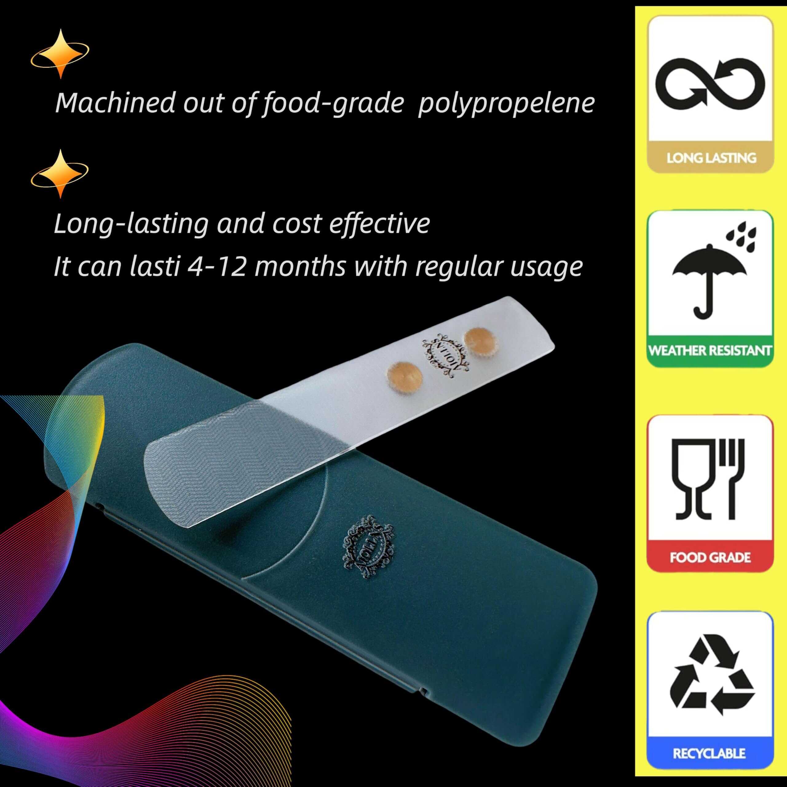 Cañas de Saxofón Alto Aiollns Premium Synthetic Reed (Tenor) - Imagen 3