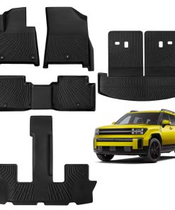 DAZANZAN Tapetes para Hyundai Sante Fe Híbrido 7 Asientos