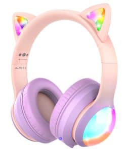 Audífonos Bluetooth 5.2 para Niños FosPower con Orejas de