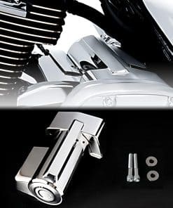 Cubierta de arranque cromada para Harley Touring 2017-2023