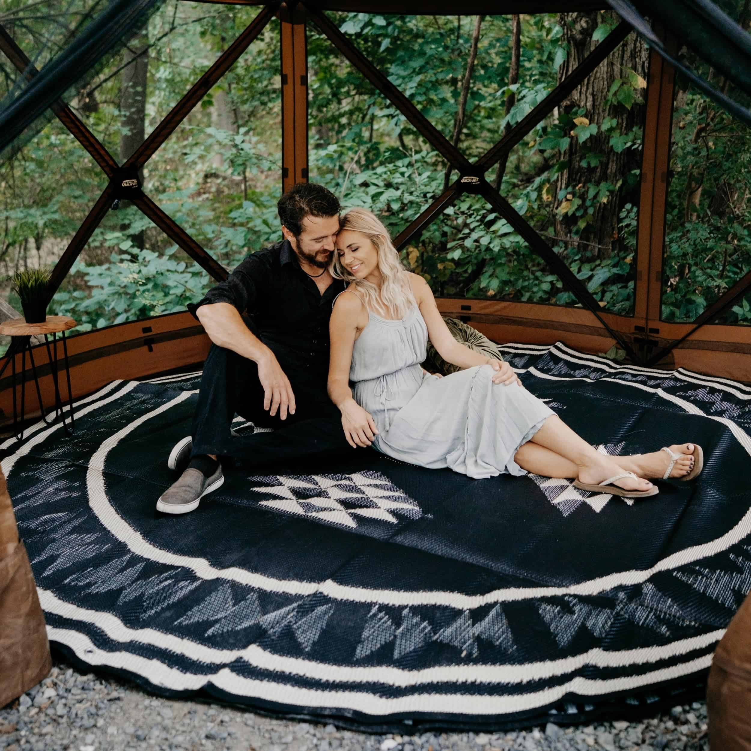 Tapete de Exterior Impermeable Glamplife de 10 pies |