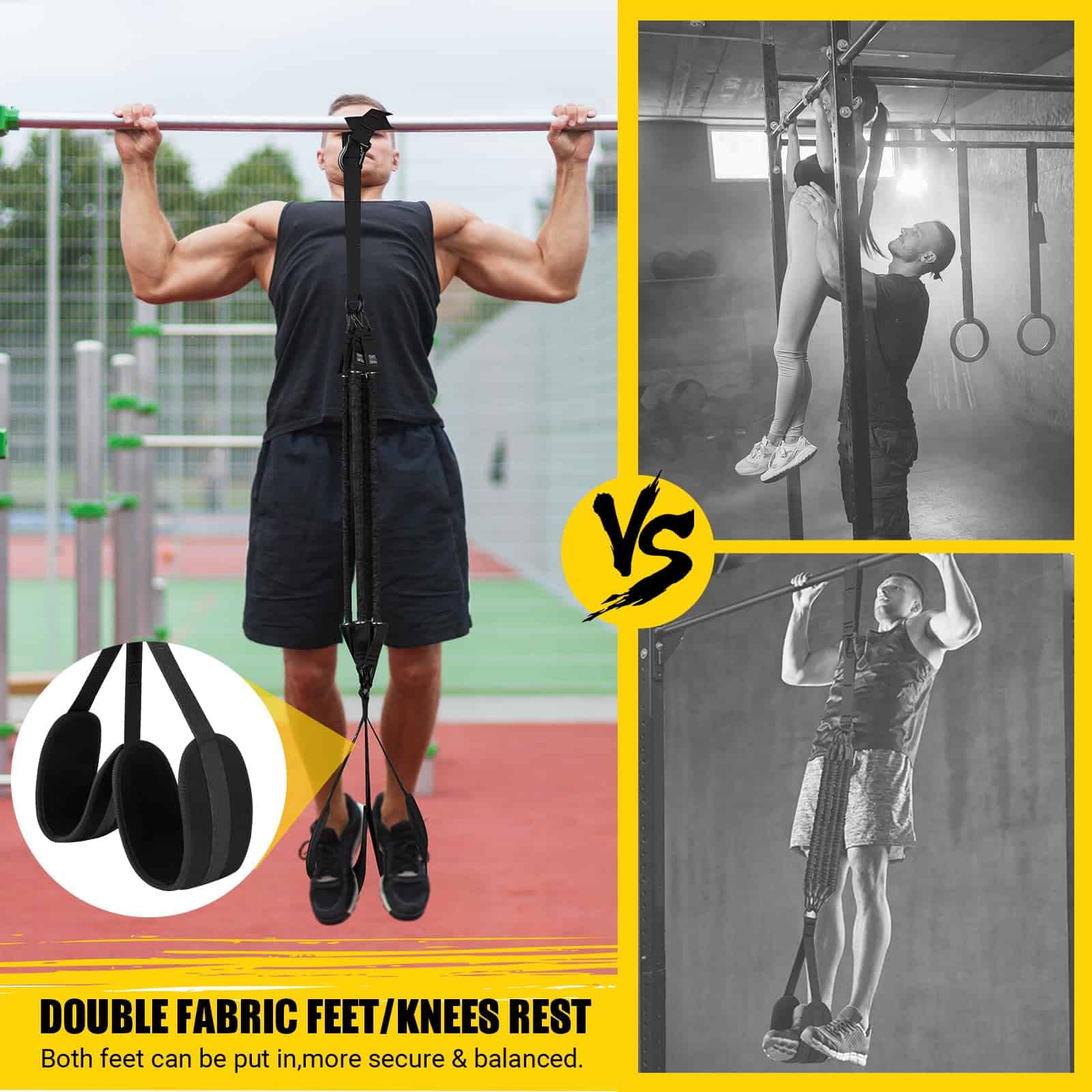 Bandas de Asistencia para Dominadas, Bandas de -Negro - Imagen 3