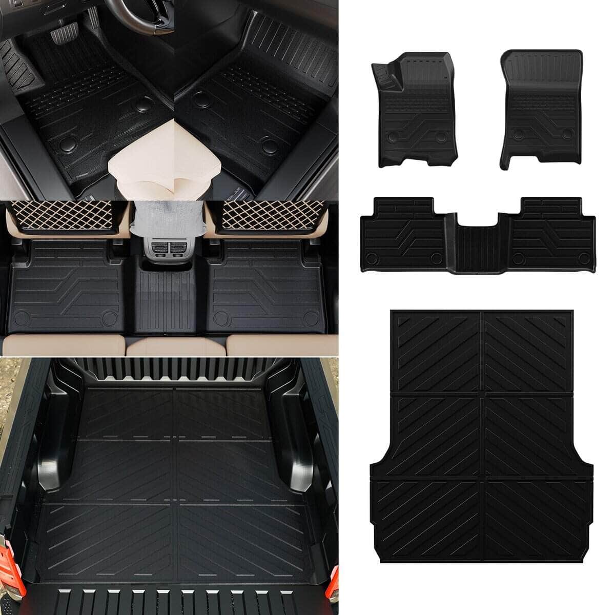 Tapetes Kingna Compatible con Chevrolet Colorado y GMC