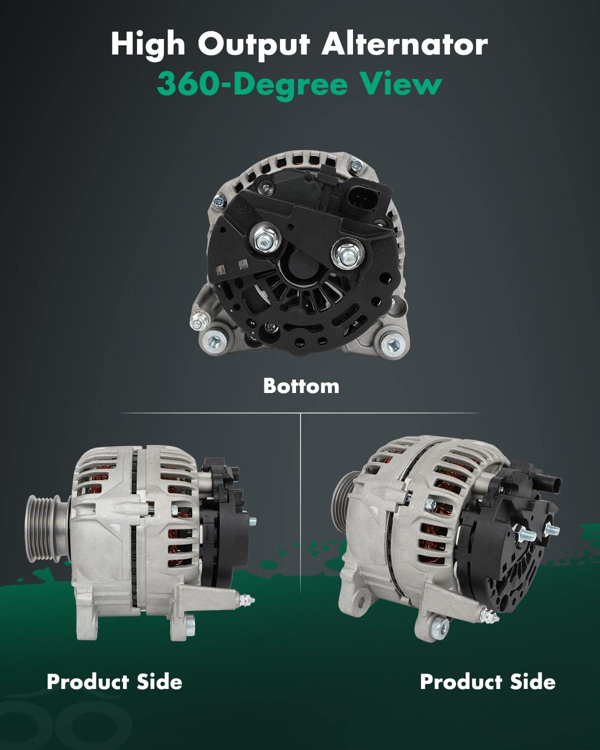 Alternador SCITOO Compatible con Volkswagen Beetle 2.5L - Imagen 6