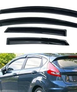 Conjunto de 4 deflectores de viento para -Humo Oscuro