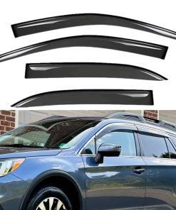 Wensdy 4Pcs Deflector de Viento para Ventana Lateral,