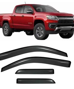 Wensdy 4pcs Deflector de Viento para Ventanas Laterales,