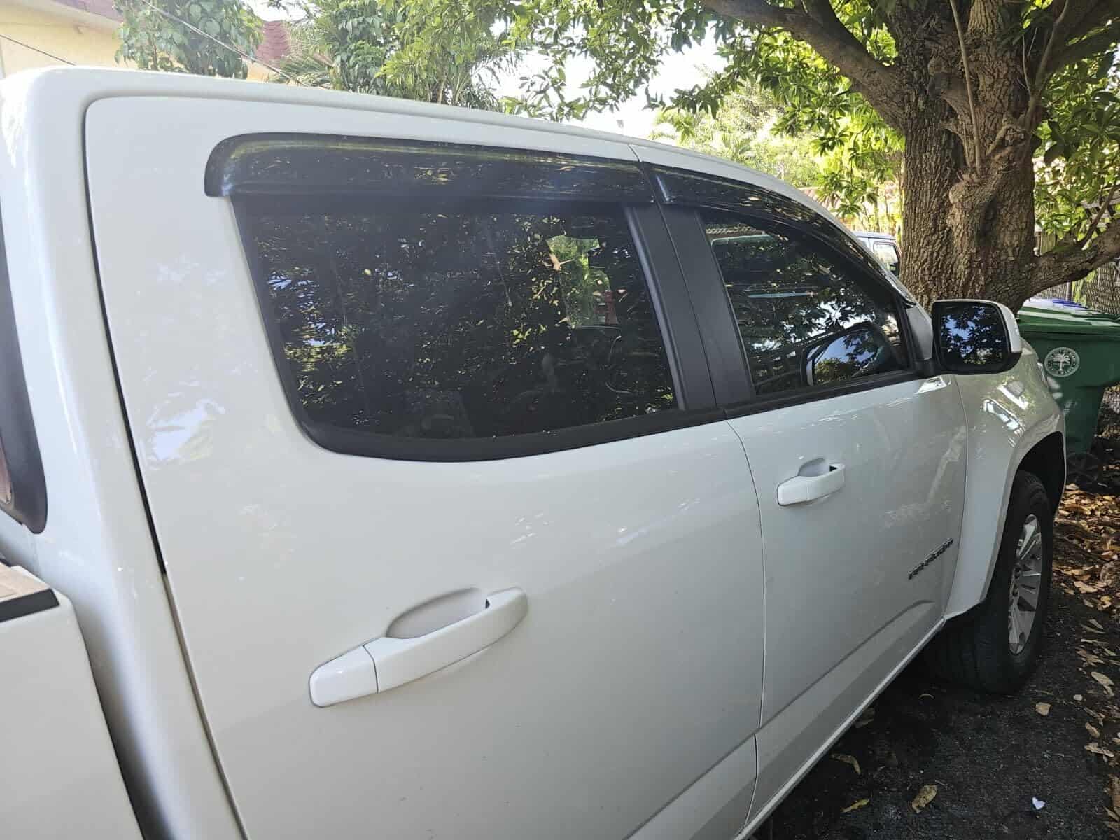 Wensdy 4pcs Deflector de Viento para Ventanas Laterales, - Imagen 7