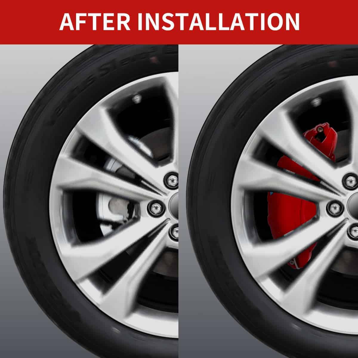 Cubrepinzas de freno ROINROJI compatibles para Toyota - Imagen 5