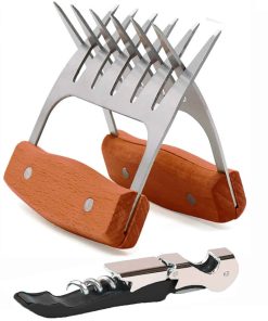 Kit de 2 Garras Desmenuzadoras de Carne - Acero Inoxidable