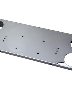 Panel de Luz Real de Acero Inoxidable con Recortes Redondos