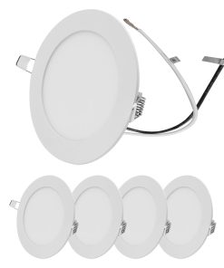 Facon 5 Pulgadas 12V Luz LED para Interiores de RV, Luz de