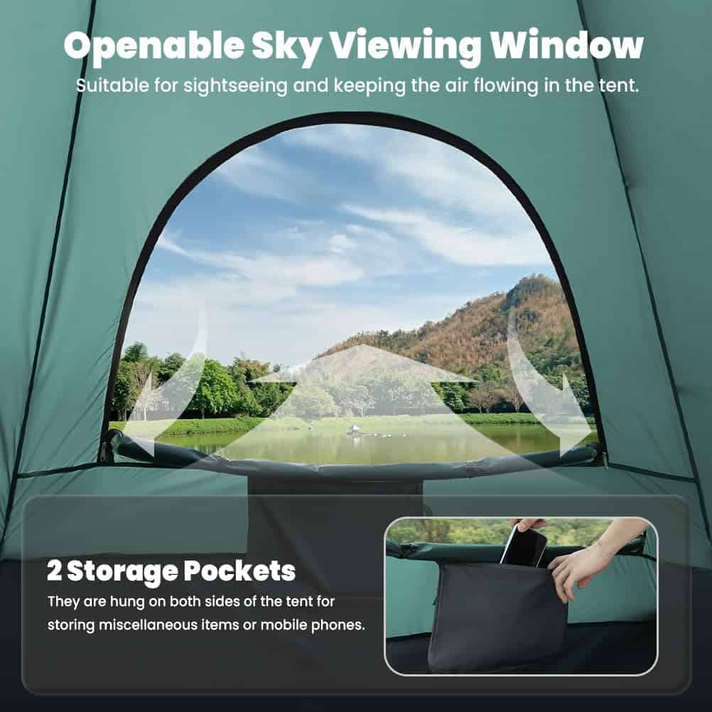 Tienda de campaña para camioneta Oasser, tienda para cama - Imagen 7