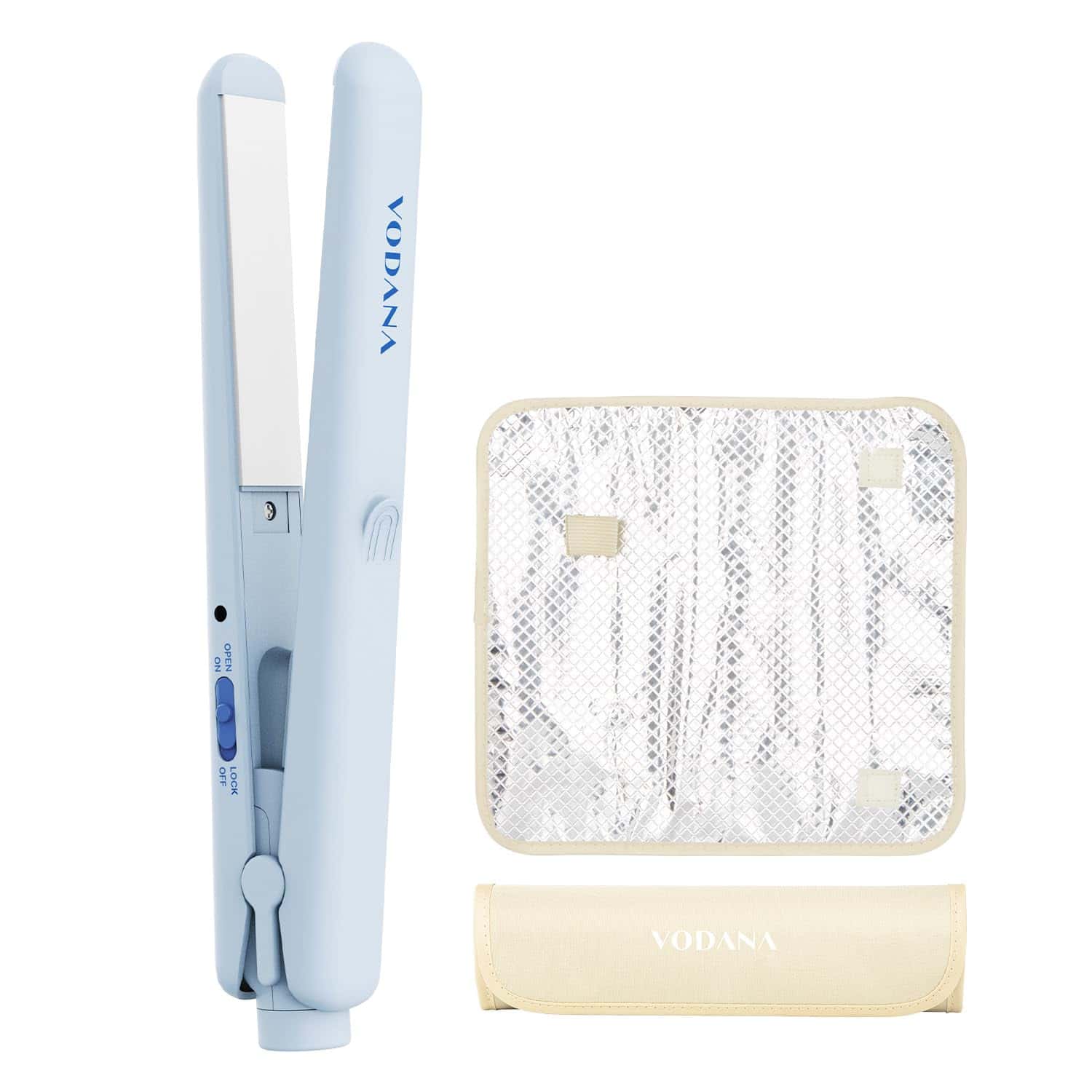 Plancha de pelo de viaje VODANA Pocket Mini, incluye