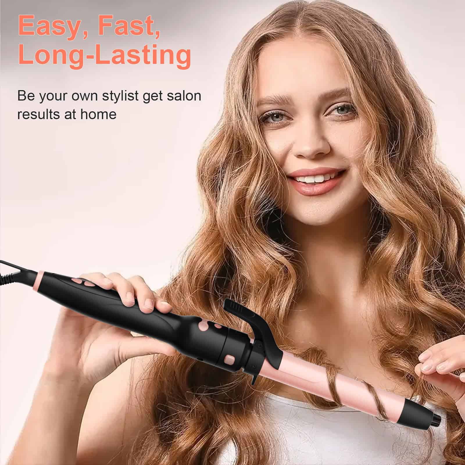 Rizador Automático Giratorio, Set de Cepillo Térmico 3 en 1 - Imagen 5