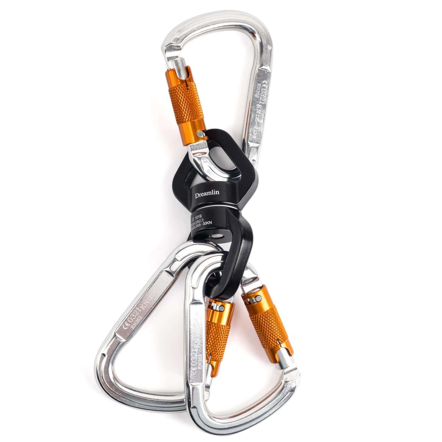 Kit de Hardware de Telas Aéreas 30 KN Columpio Giratorio de - Imagen 9