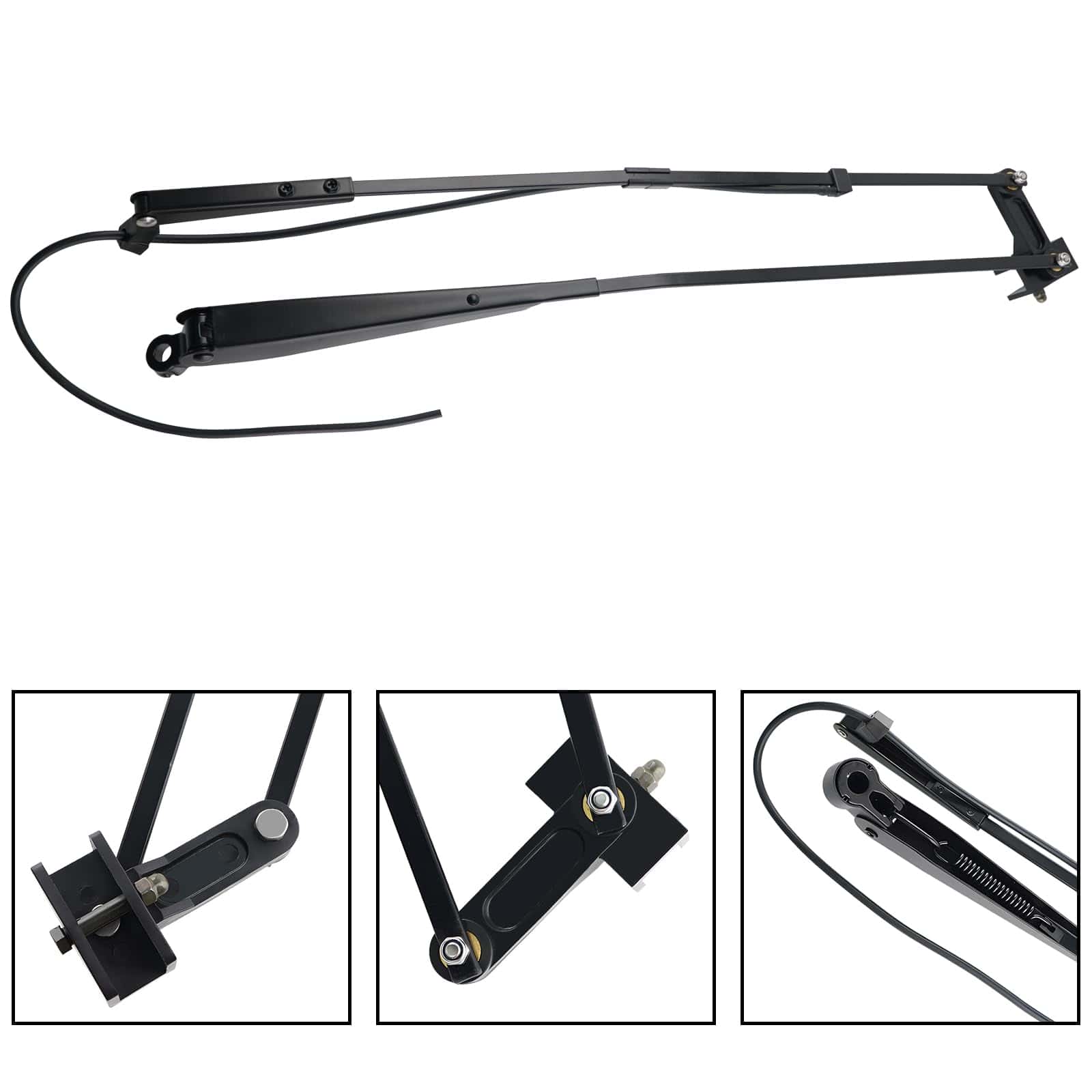 Brazo limpiaparabrisas y hoja limpiadora Aocies 7251263 - Imagen 7