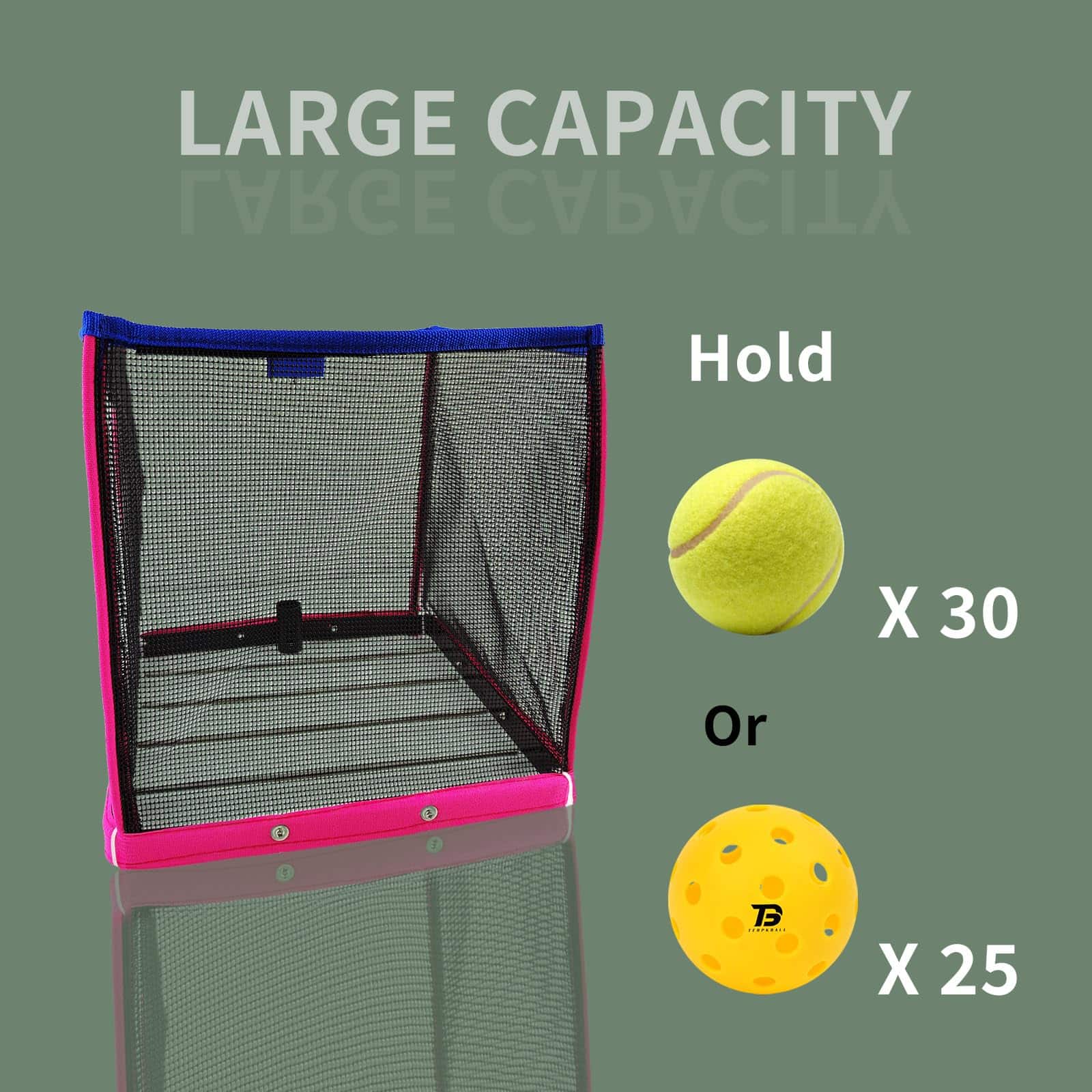 Recolector de Pelotas de Pickleball & Tenis TEBPKBALL - - Imagen 5