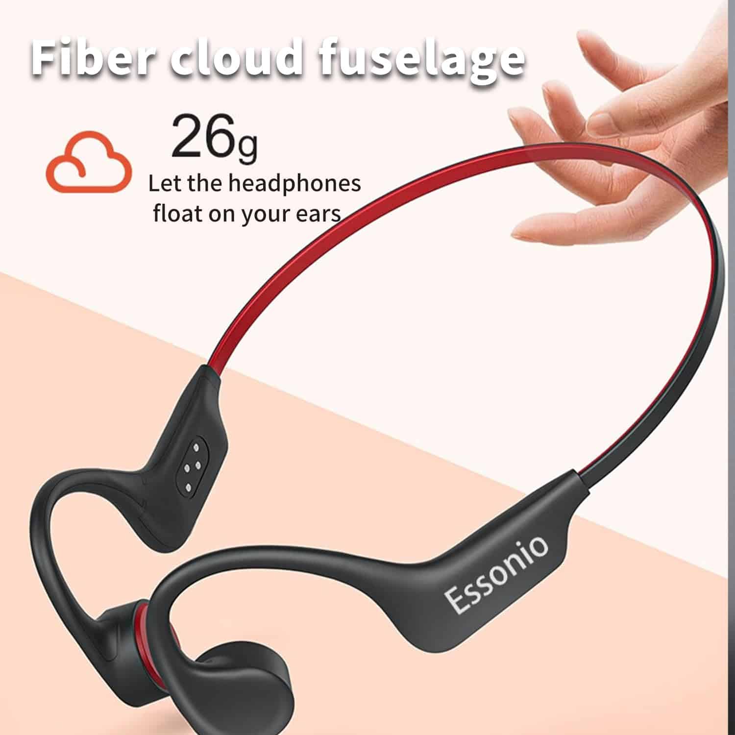 Auriculares de conducción ósea essonioc, Material de - Imagen 8