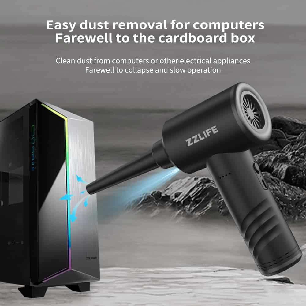 ZZLIFE Soplador de Aire Comprimido, Soplador de Aire - Imagen 8