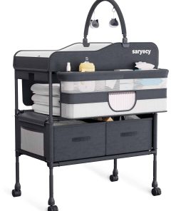 Mesa para Cambiar Bebés con Almacenamiento, Mesa para