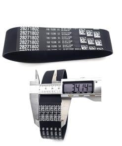 HAOSHUN Kit de Correa de Dirección Asistida y Piñón