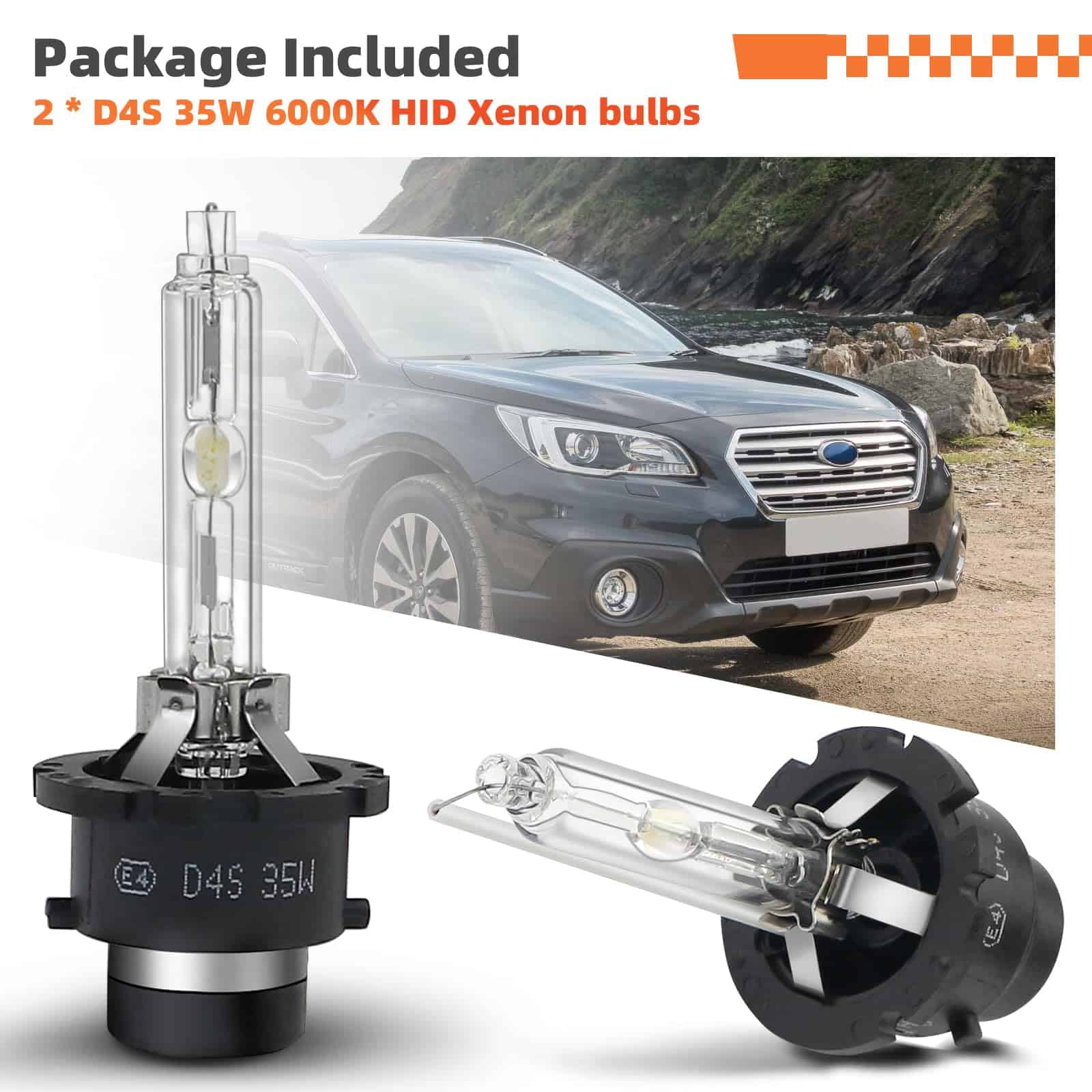 Bombillas Xenón HID Tivora D4S 6000K Blanco Frío 35W - Imagen 9