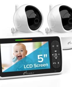 Monitor de Bebé iFamily con 2 Cámaras | Monitor de Bebé de