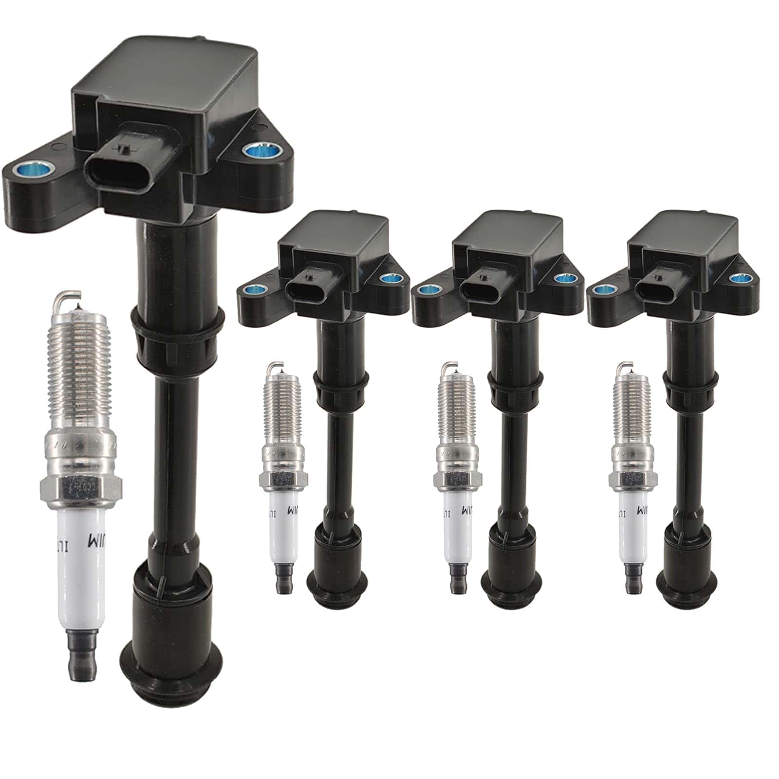 Paquete de bobina de encendido UF674 GN10644 y bujías de