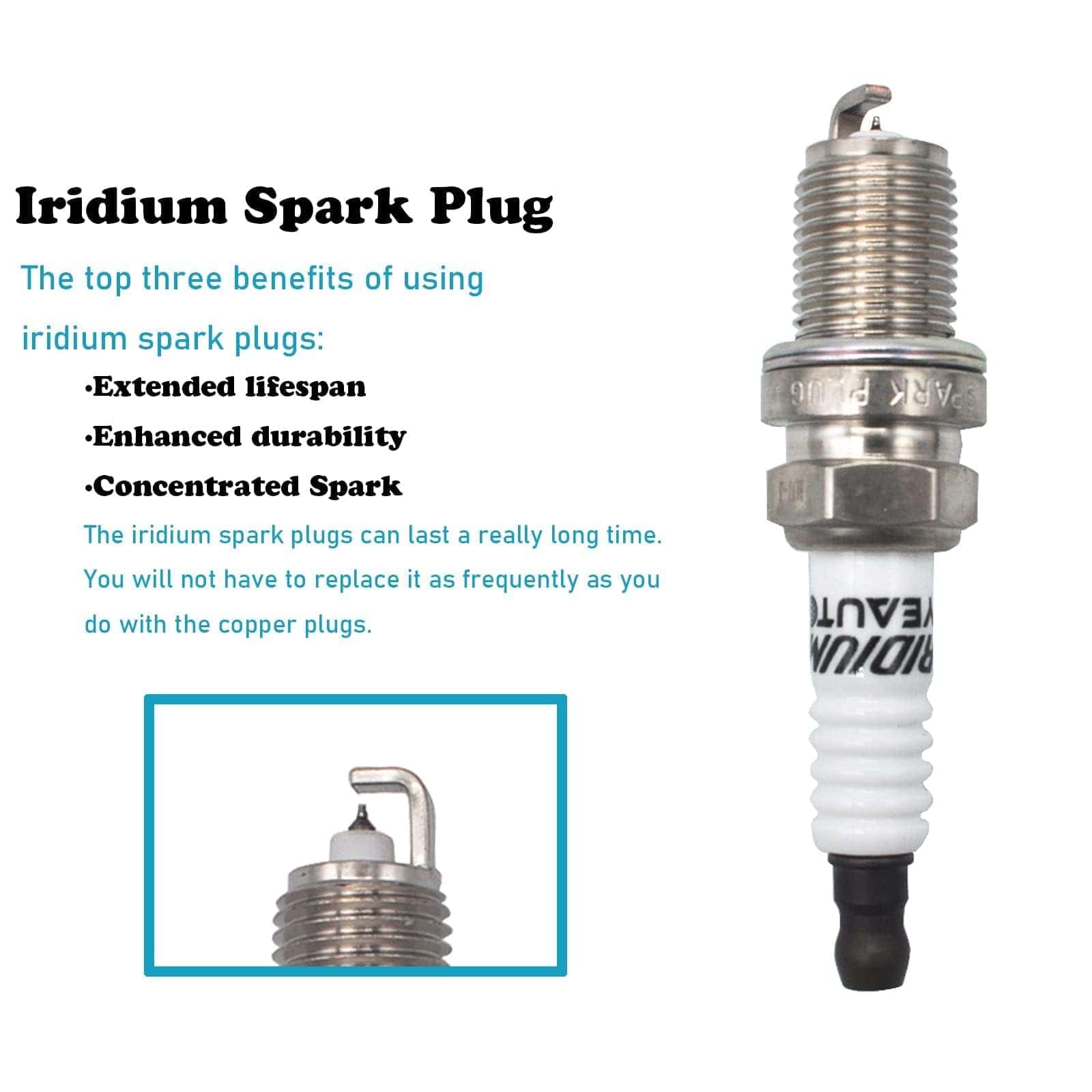 Paquete de bobina de encendido UF674 GN10644 y bujías de - Imagen 7