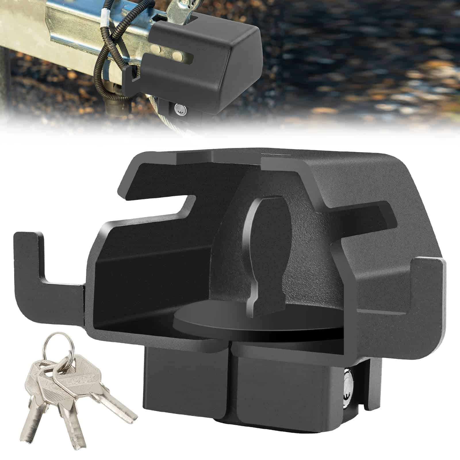 Bloqueo antirrobo para enganche de remolque DICATTE,