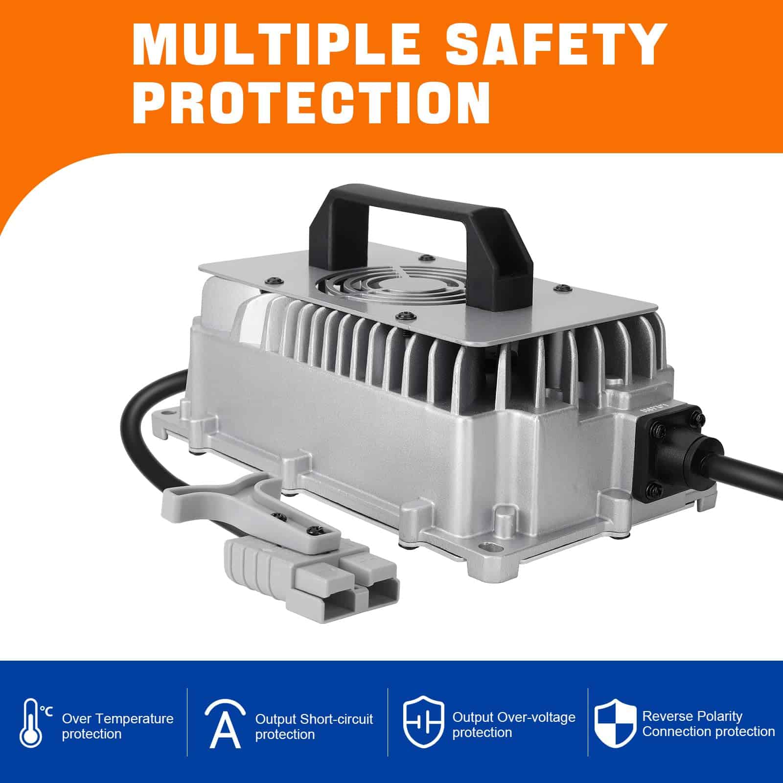 Cargador de Batería LiFePO4 58.4V 20A para Batería de - Imagen 3