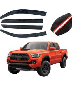 Deflectores de lluvia extra resistentes de vidrio Kiopsom