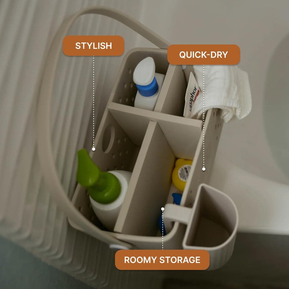 Organizador de baño Parker Baby | Libre de BPA y grado - Imagen 6