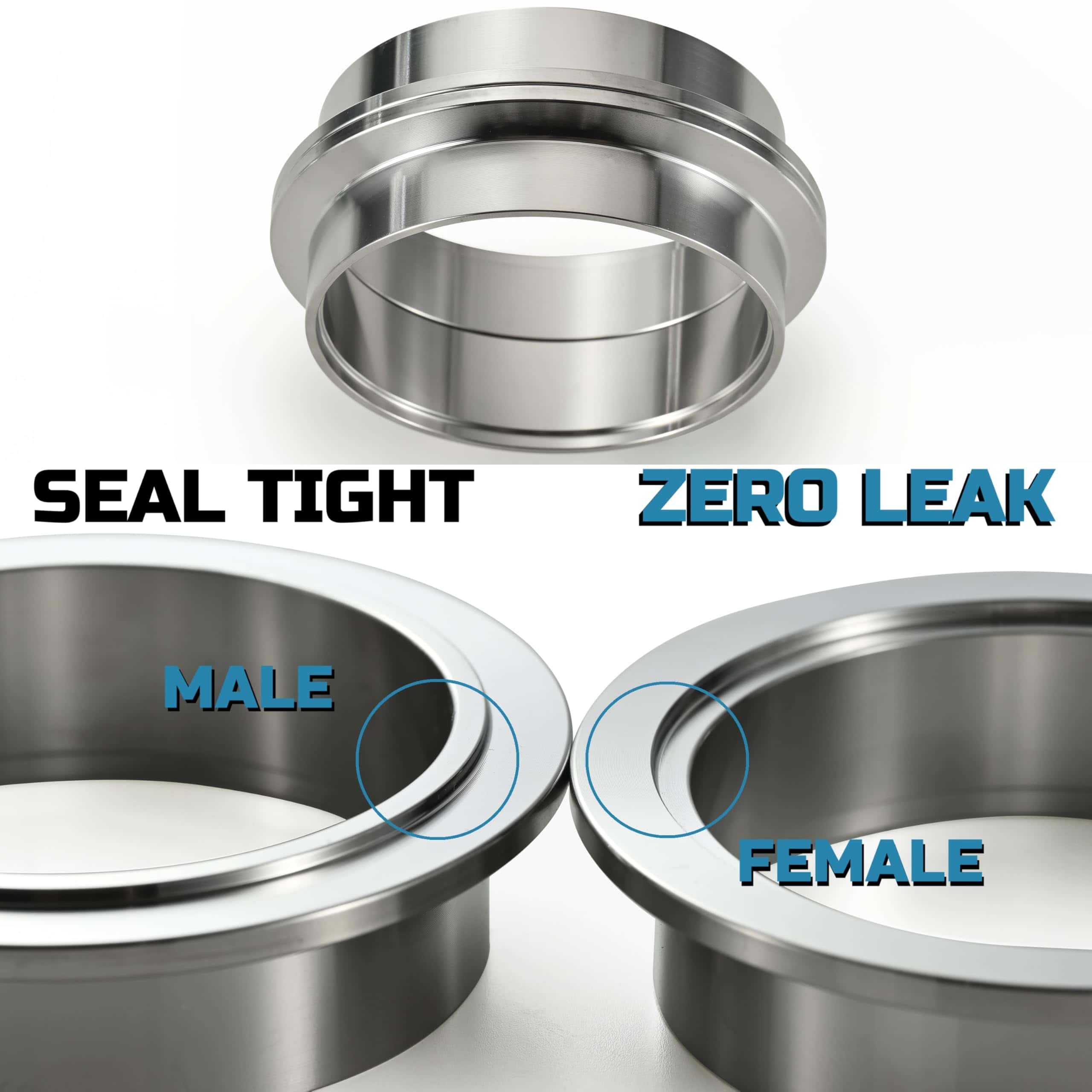 Abrazadera de Banda en V de Acero Inoxidable de Liberación - Imagen 6