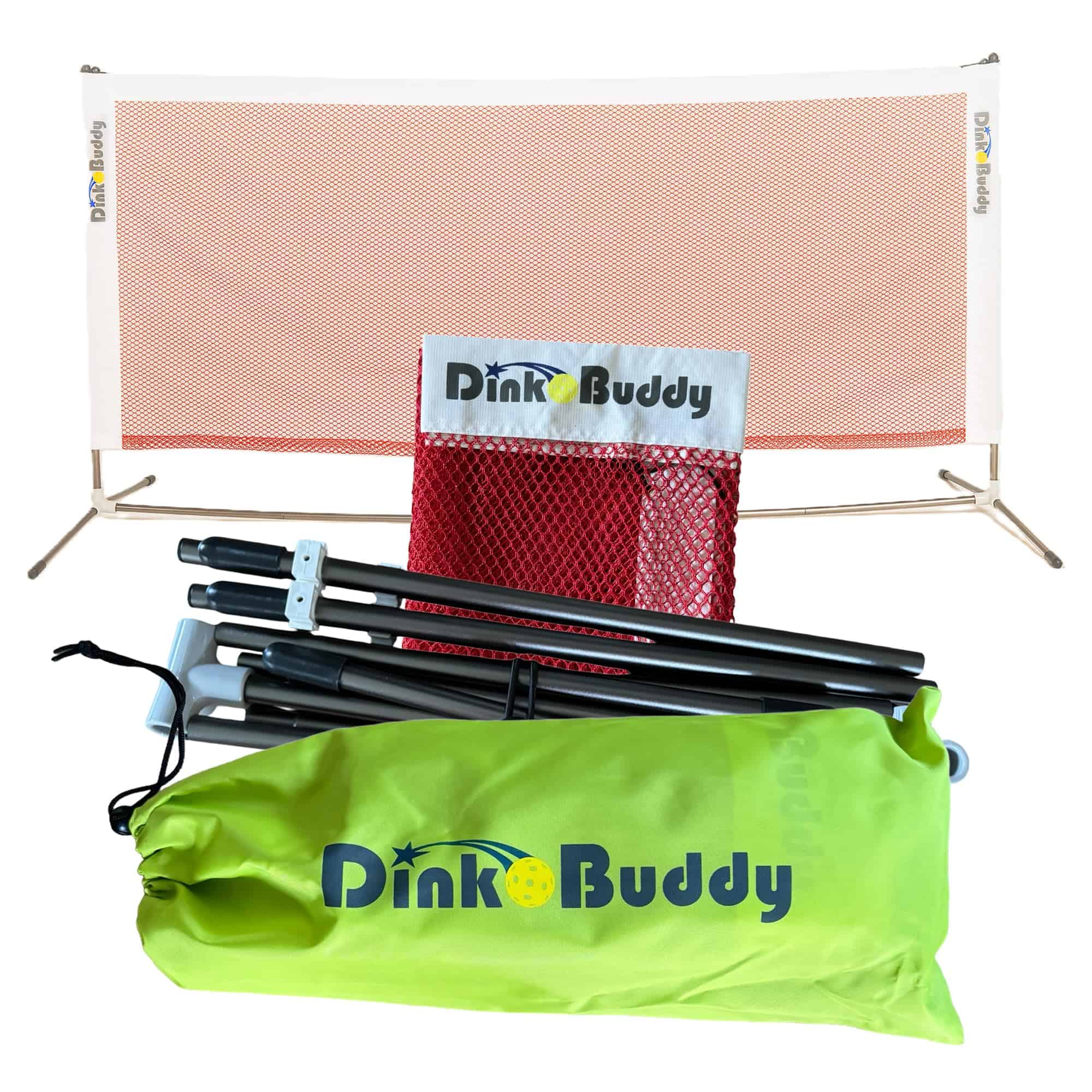 Red Dink Buddy - Red Portátil de red de pickleball de