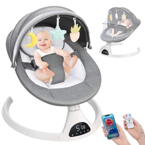 Columpios eléctricos para bebés, Columpio infantil con