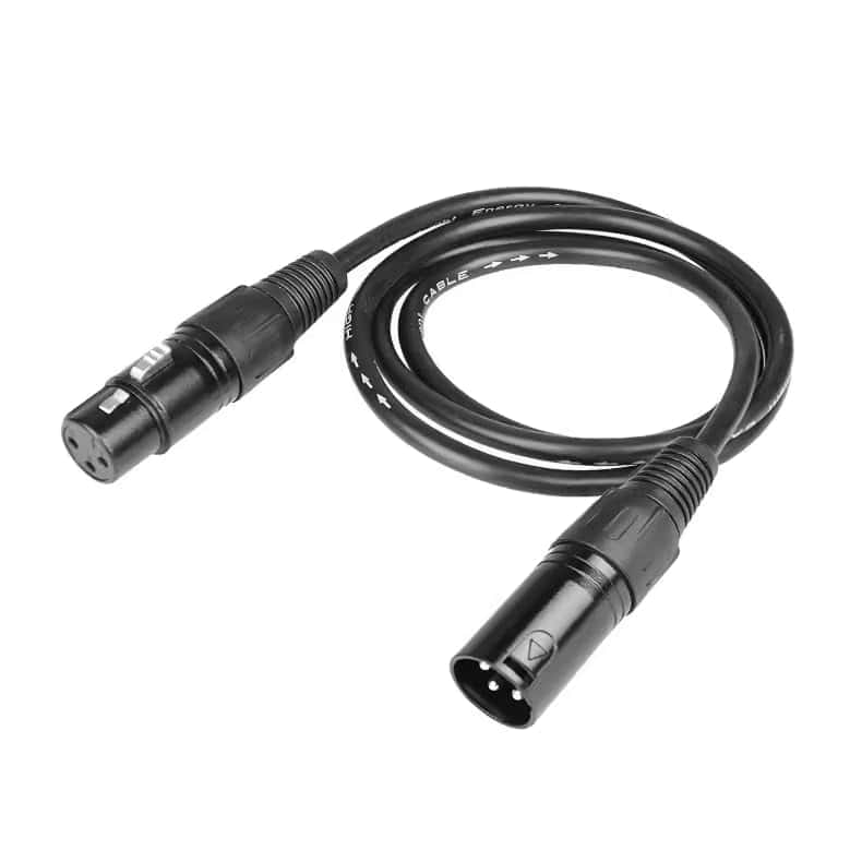 Cables DMX PDGTOP, Paquete de 10, 3.2 pies (0.98 m), 3 Pin - Imagen 3