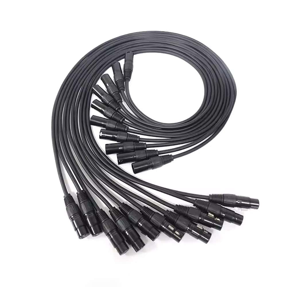 Cables DMX PDGTOP, Paquete de 10, 3.2 pies (0.98 m), 3 Pin