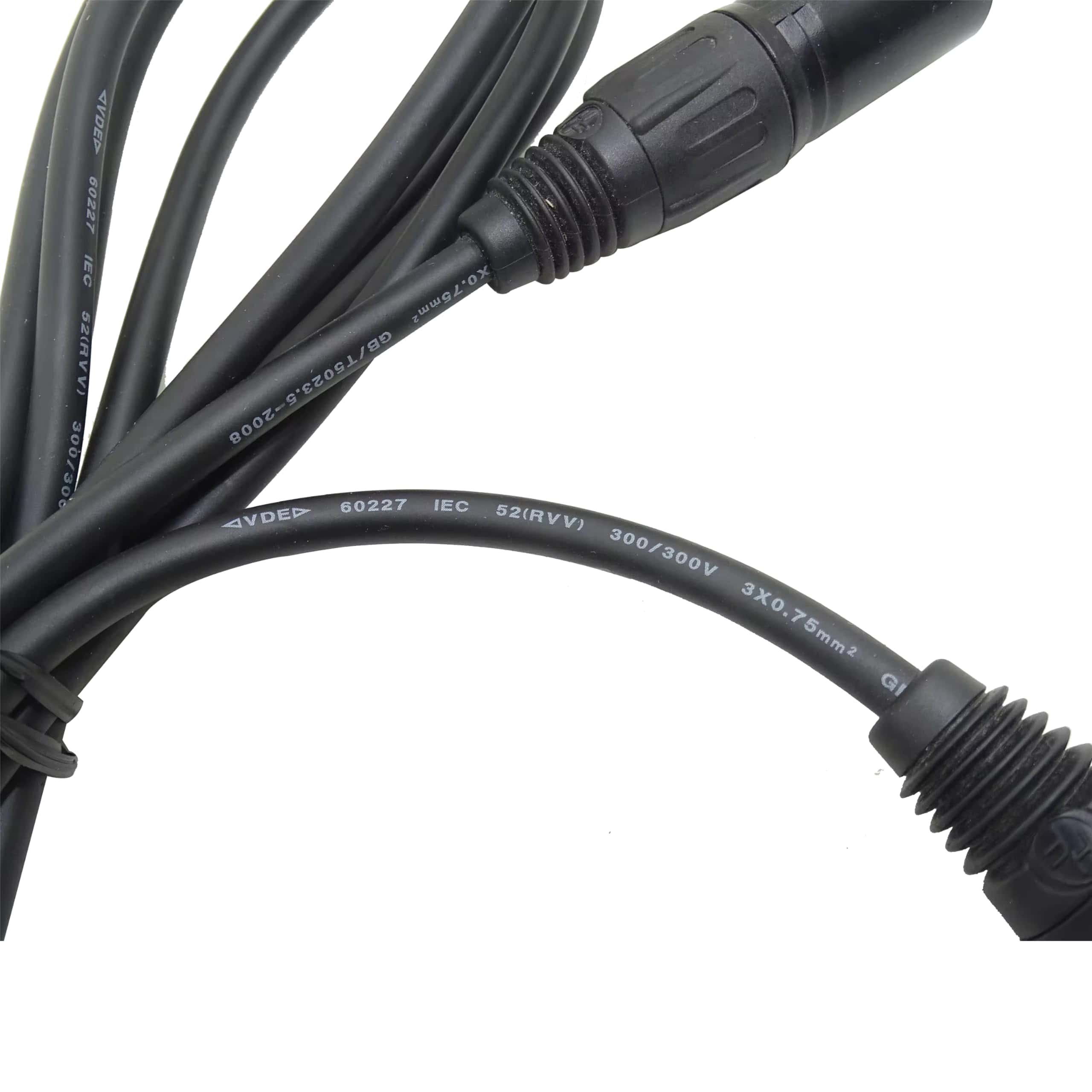 Cables DMX PDGTOP, Paquete de 10, 3.2 pies (0.98 m), 3 Pin - Imagen 9