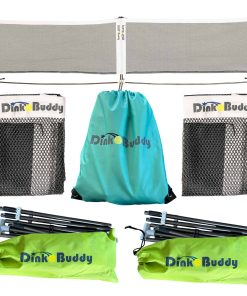 Sistema de Red de Pickleball Dink Buddy Ligero con Marco