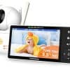 Monitor para Bebé HelloBaby 720P 5.5'' HD con Cámara y