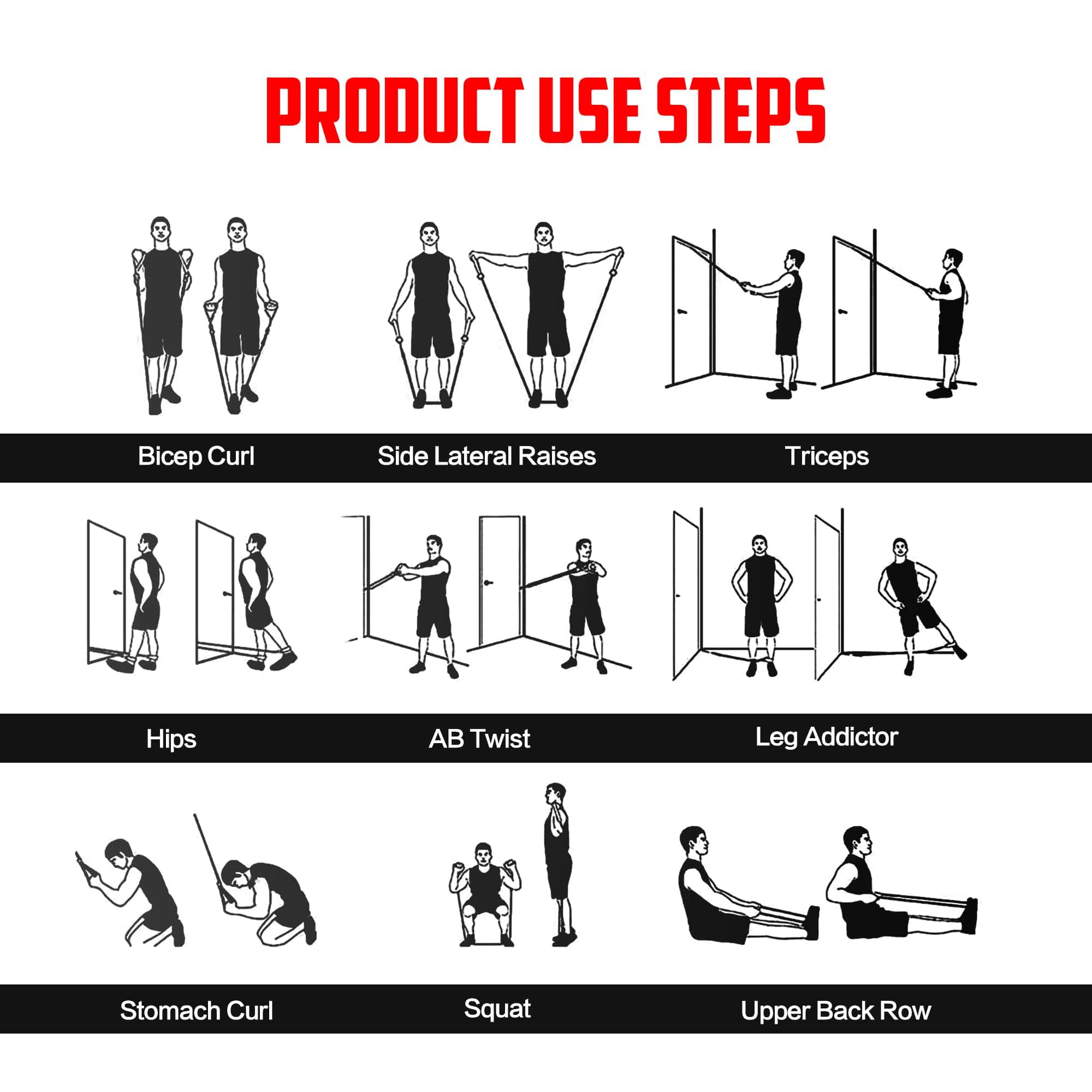 Arnes Total Resistance TR Fit Clubs. 12 lbs, 12" x 9" x 6". - Imagen 9