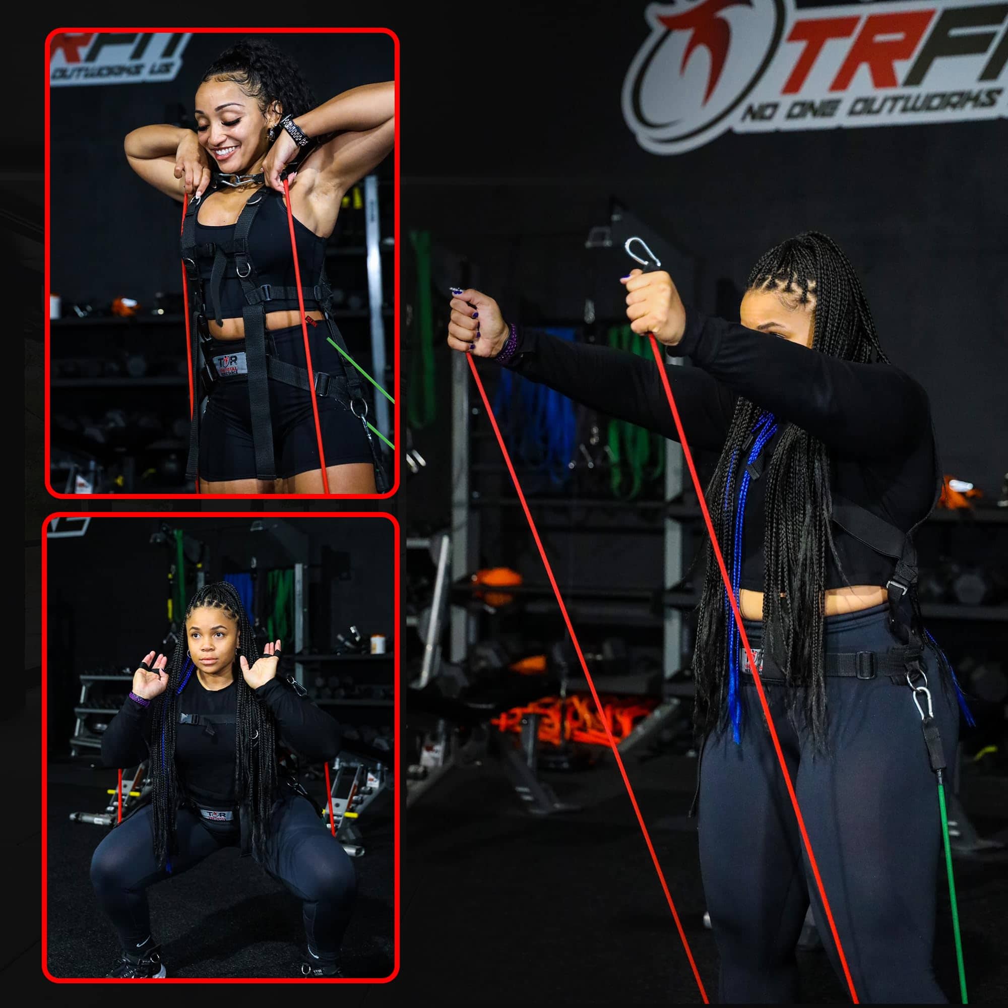 Arnes Total Resistance TR Fit Clubs. 12 lbs, 12" x 9" x 6". - Imagen 7