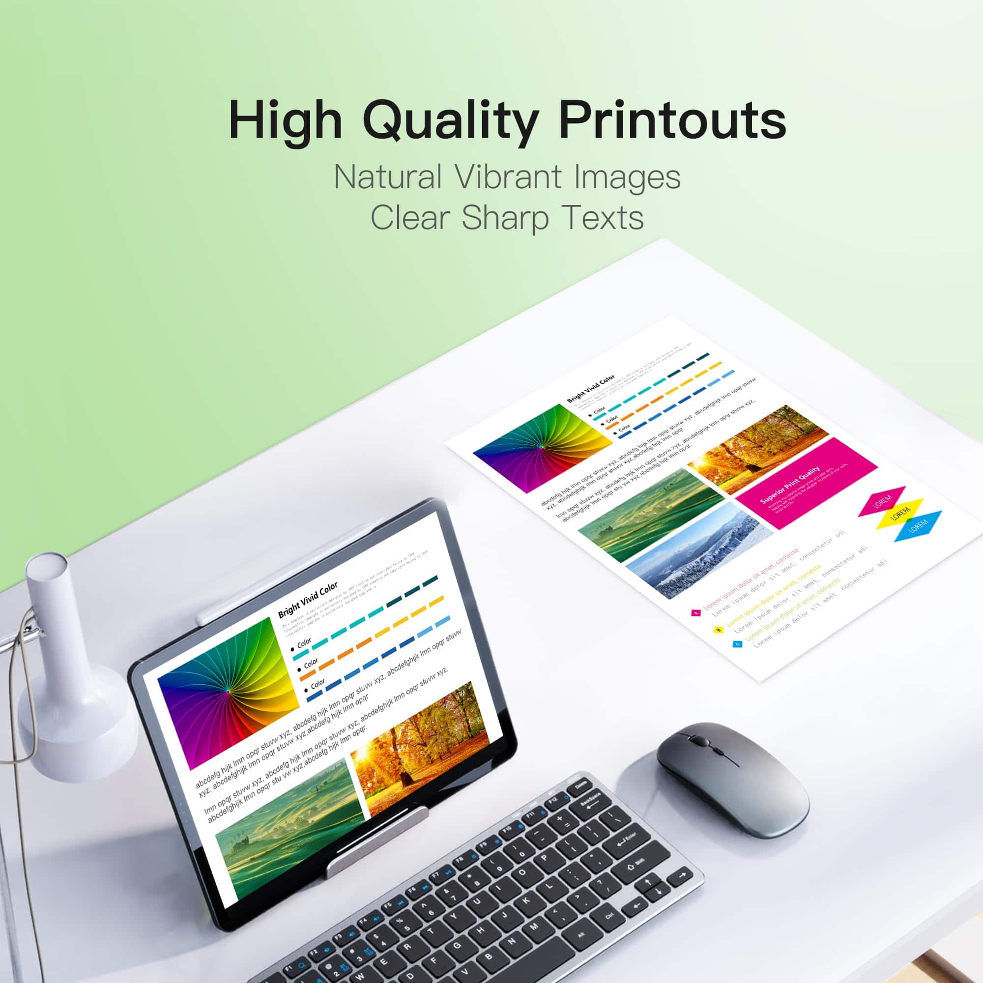 Impresora todo en uno inalámbrica a color HP OfficeJet - Imagen 6