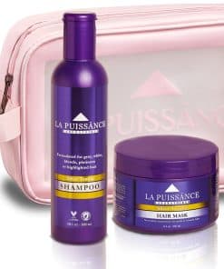Conjunto de Cuidado Capilar Morado LA PUISSANCE - Champú y