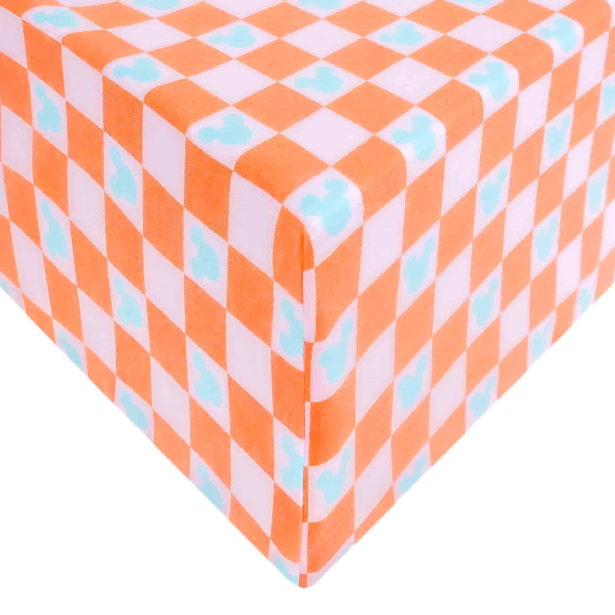 Sábana de Cuna Ajustada de Punto de Copper Pearl/Toddler